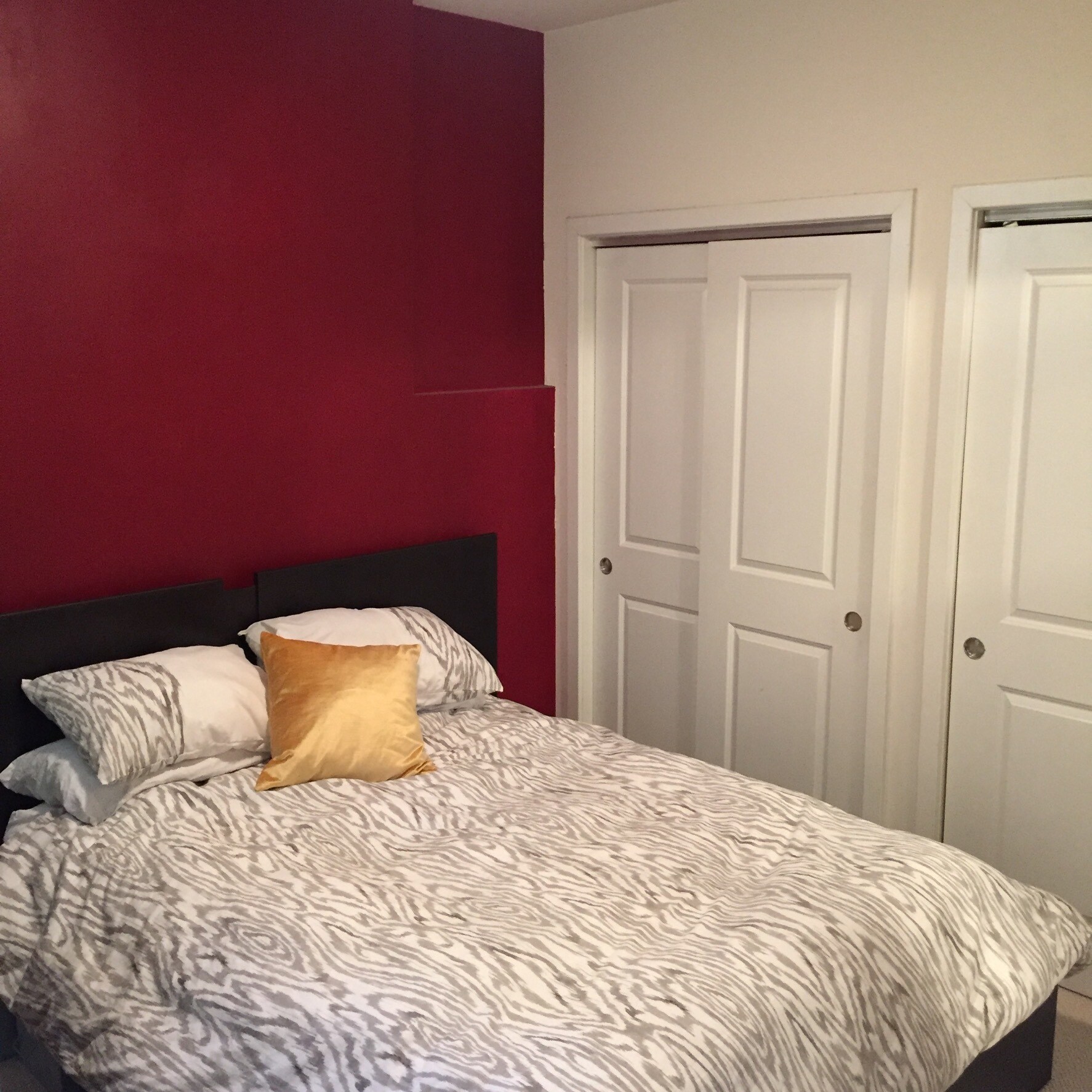 Bedroom with large closet - 1425 11th Street Northwest