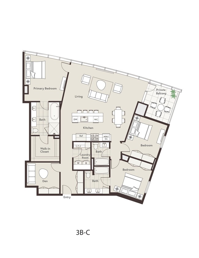 Floorplan - One River North