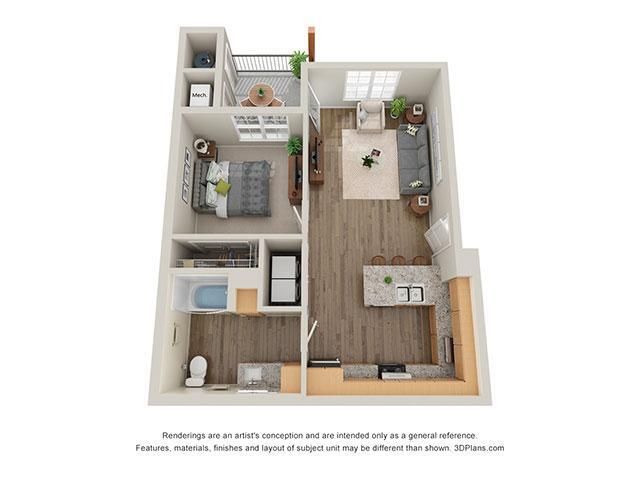 Floorplan - Timbers at Hickory Tree