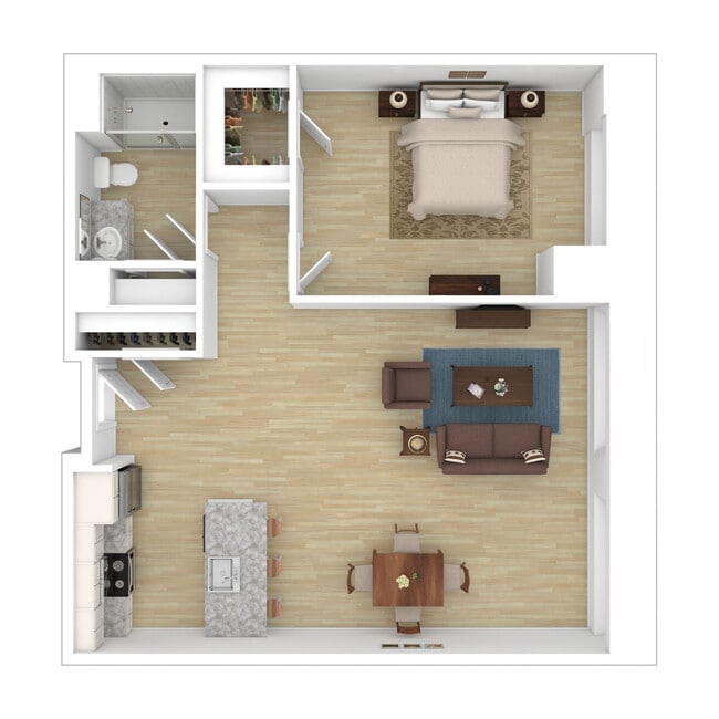 Floorplan - Residences at Mill 8 and 10 (A 55+ Senior Community)