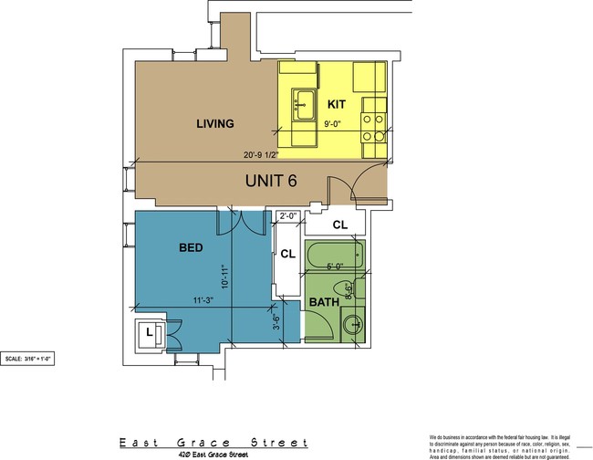 Floorplan - 420 Place