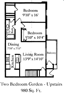 2BR/1BA - Villa Del Sol Apartments