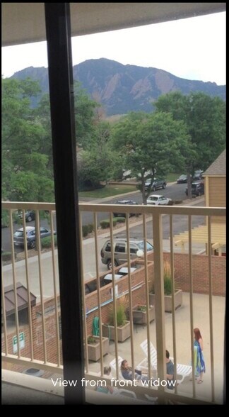 View from living room window - 3161 Madison Ave
