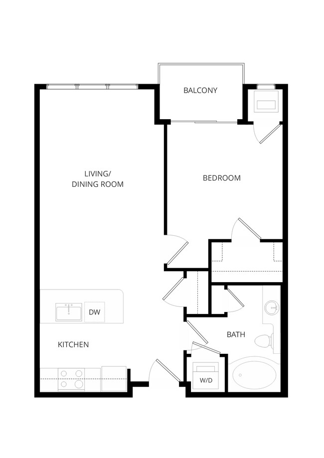 Floorplan - Gatsby Apartments