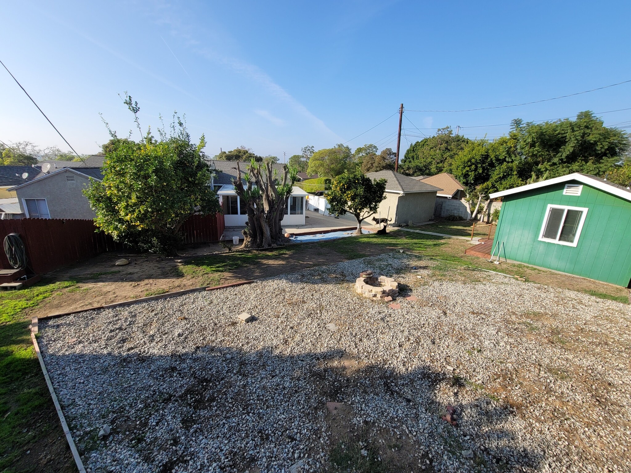 Large backyard! - 10740 Galvin St