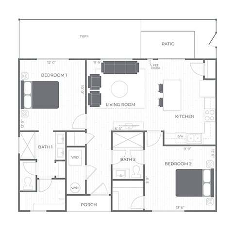 Floorplan - Cadia Grand Prairie