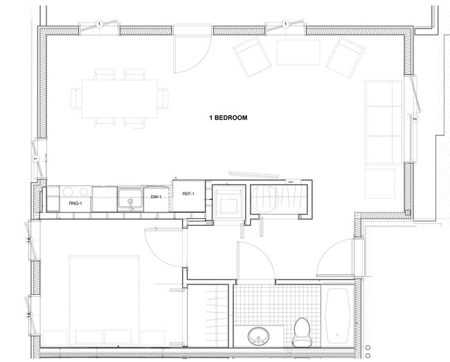 Floorplan - Franklin Flats