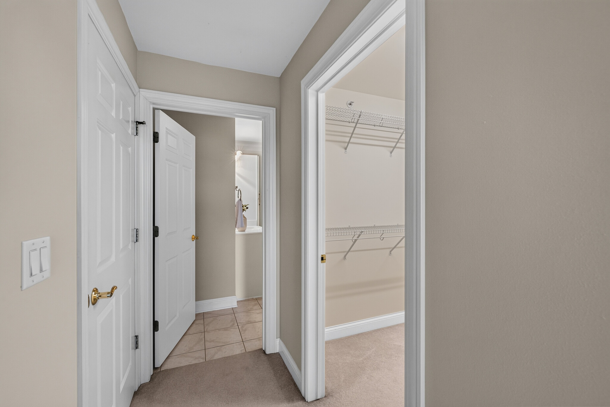 Primary Closet and Ensuite Bathroom - 1920 N Farwell Ave