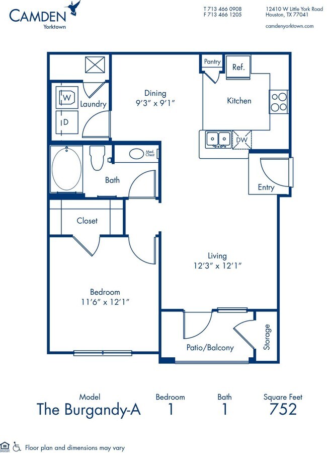 Floorplan - Camden Yorktown