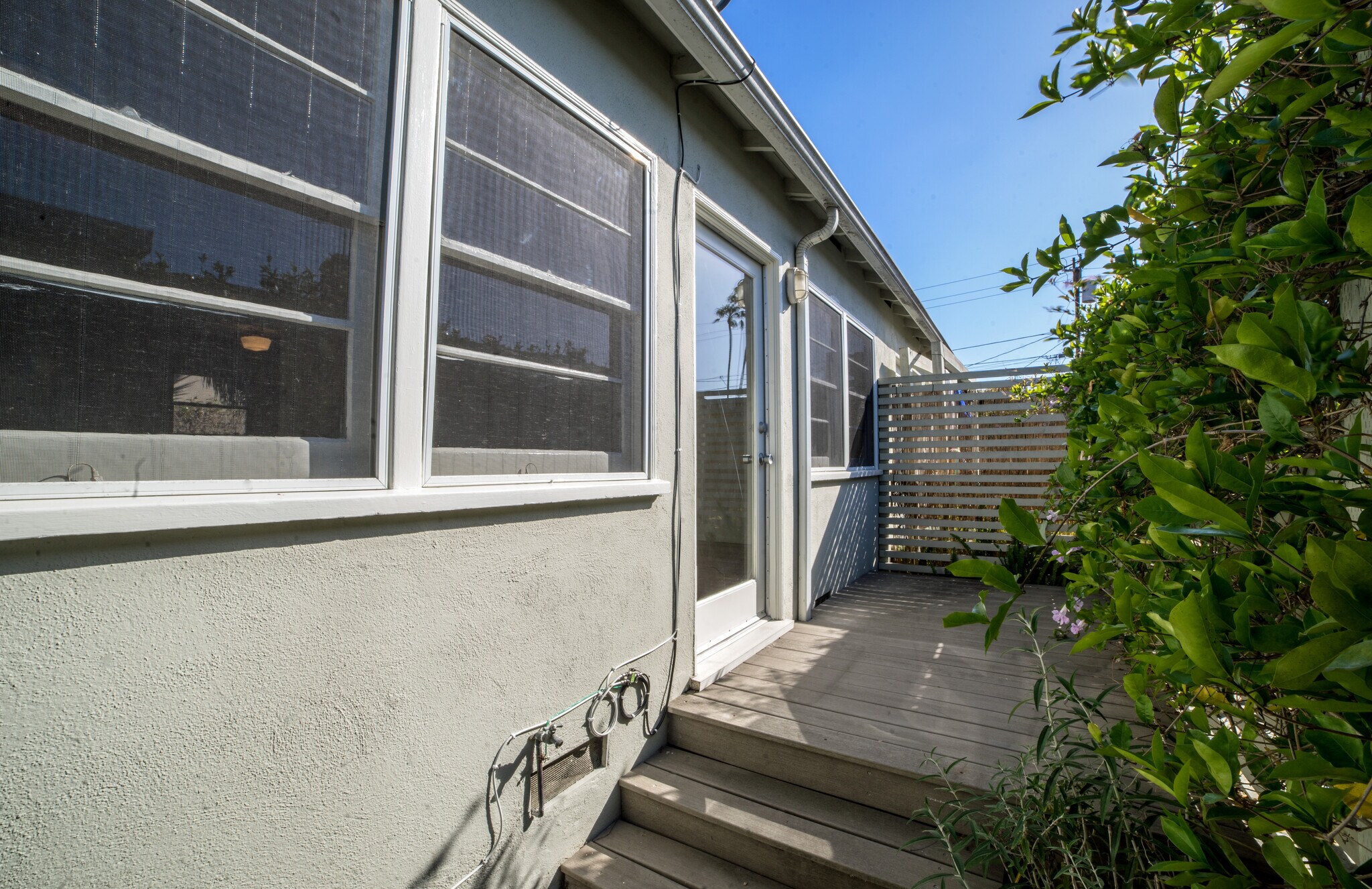 Porch off bedroom - 3555 Beethoven St