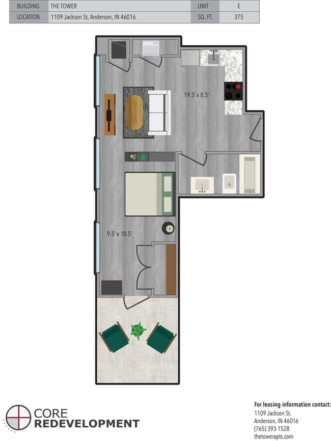 Floorplan - The Tower