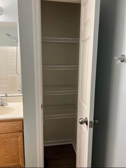 second floor linen closet - 27 E Doris Ave