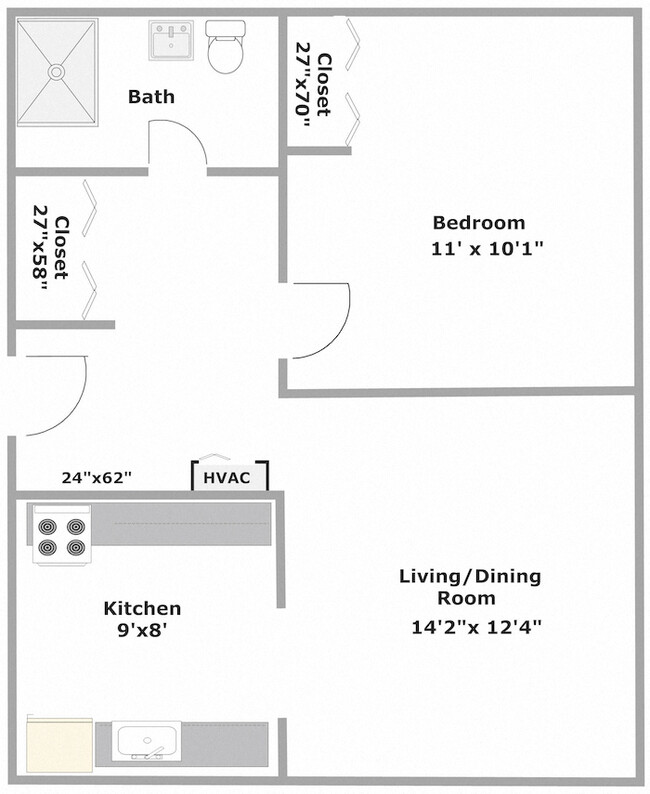 Floorplan - Holy Cross Manor I