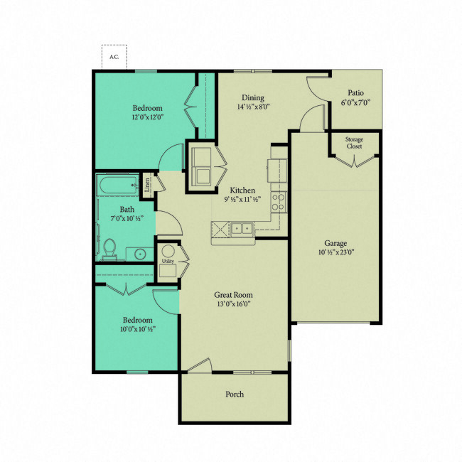 Floorplan - North Central Village