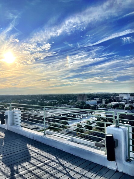 Sunset from Roof - Church Street Lofts