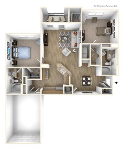 Floorplan - Villas at Hampton