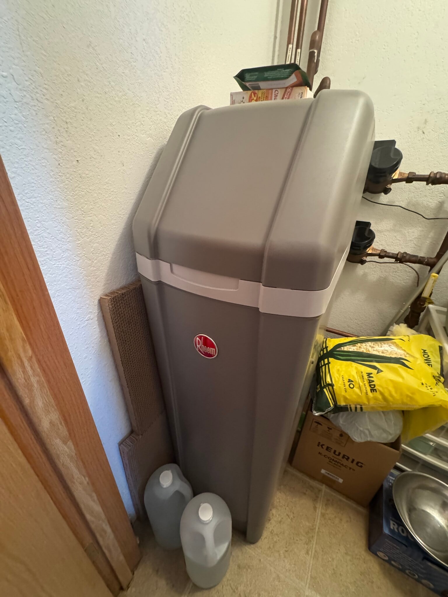 water softener - 2156 Willow Trail