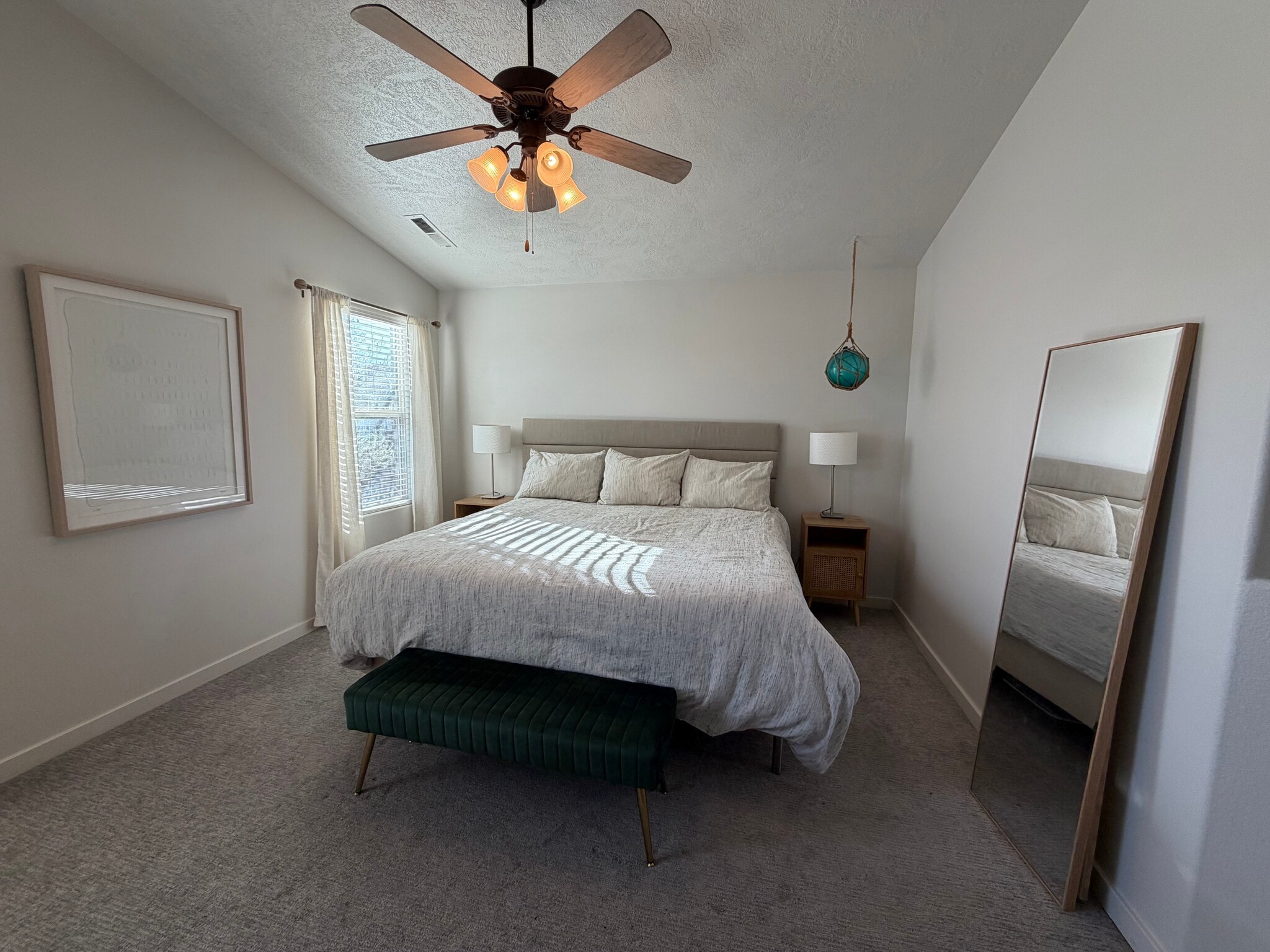 Main bedroom (king bed shown) - 559 E 300 S