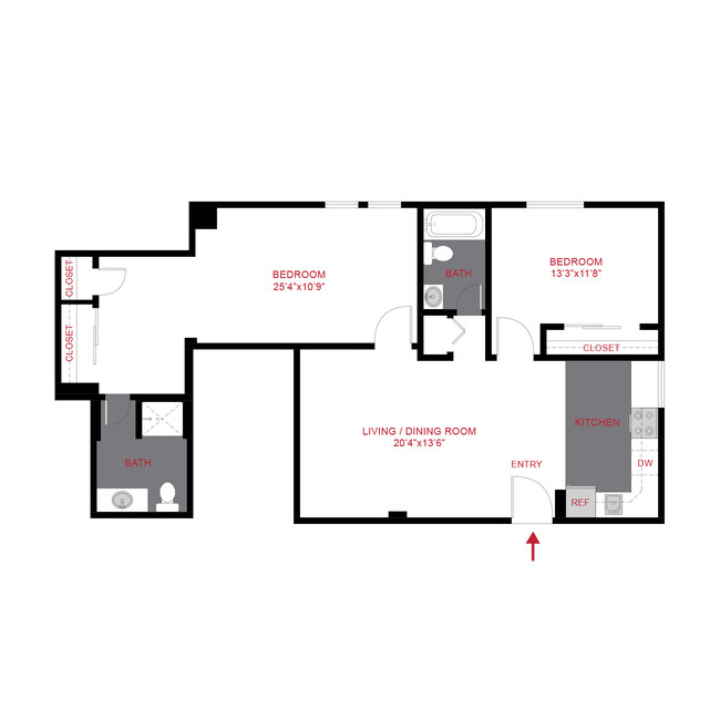 Floorplan - 180 Flats