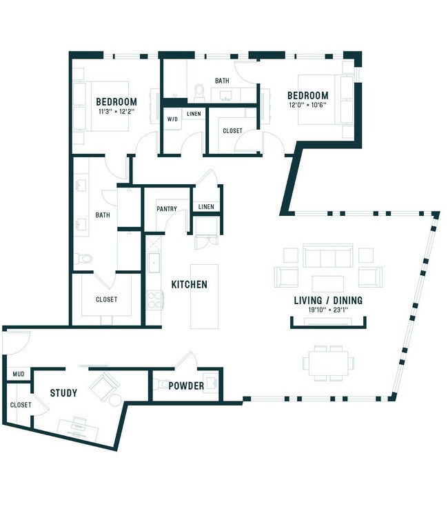 Floorplan - The Langford