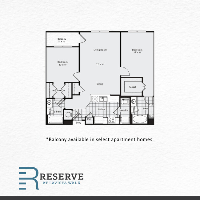 Floorplan - Reserve at LaVista Walk