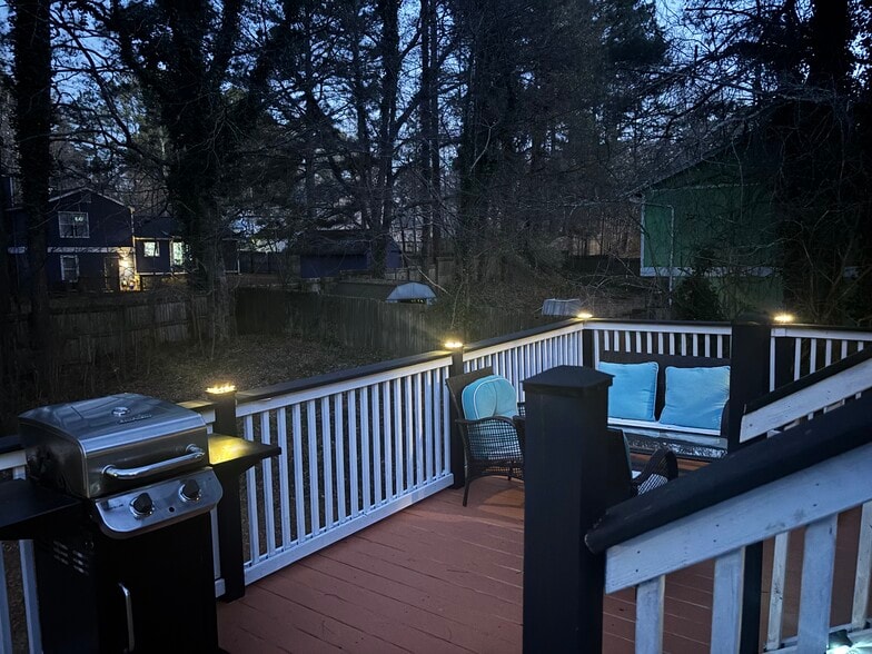 Backyard Deck - 5300 Forest Downs Ln