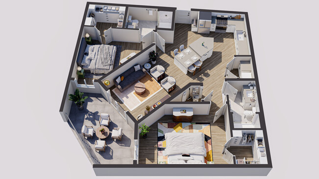 Floorplan - The Bouldin