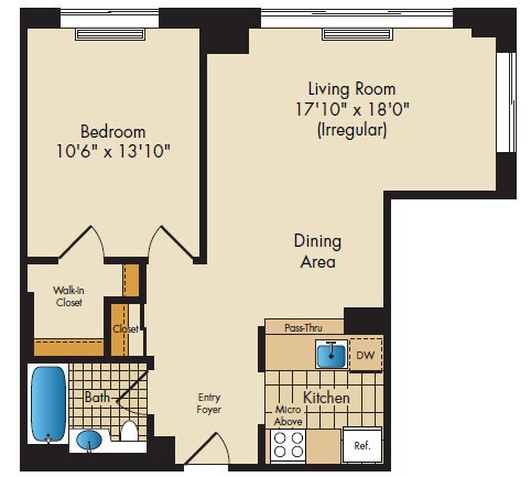 Floorplan - The Sagamore