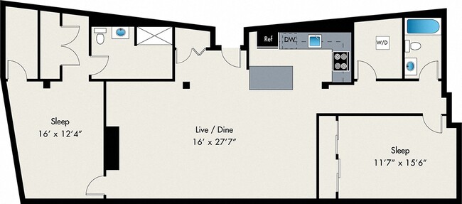 Floorplan - The Lofts at Gin Alley