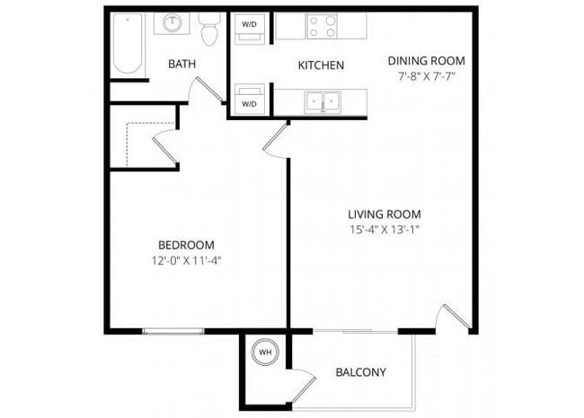 Floorplan - The Retreat at Speedway