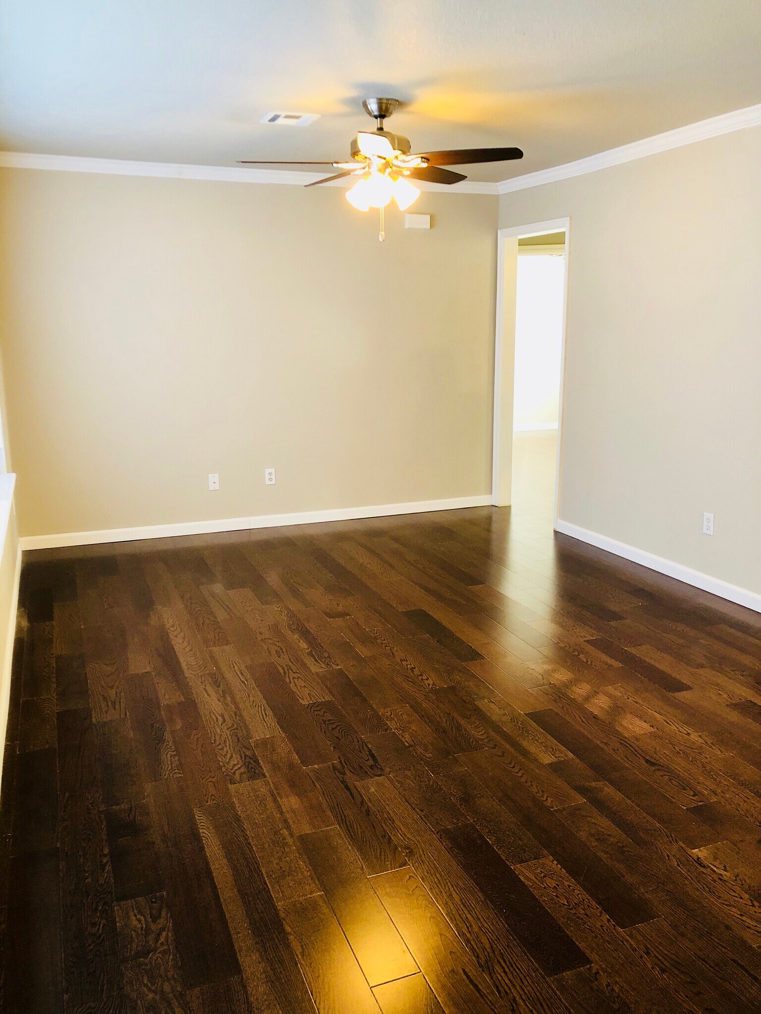Front door living room to bedroom area. - 5614 W 3rd St