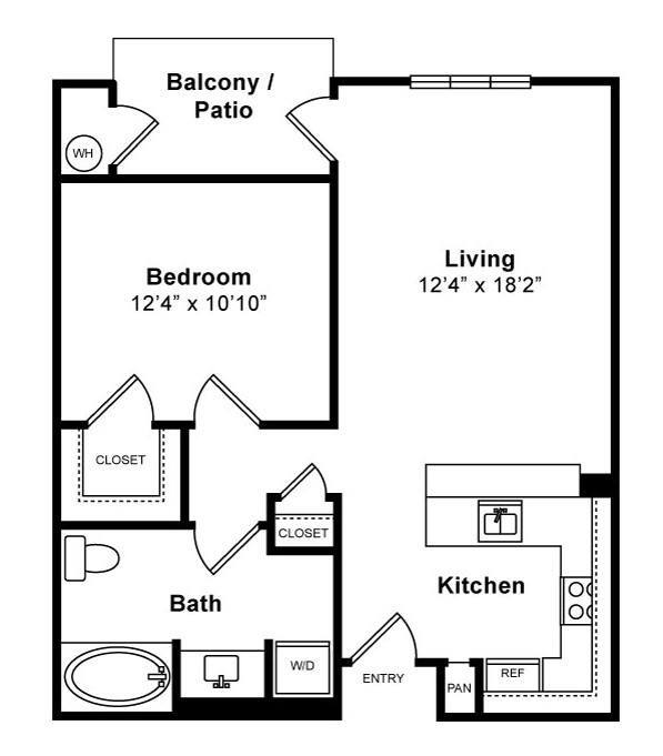 Floorplan - Windsor Lofts at Universal City