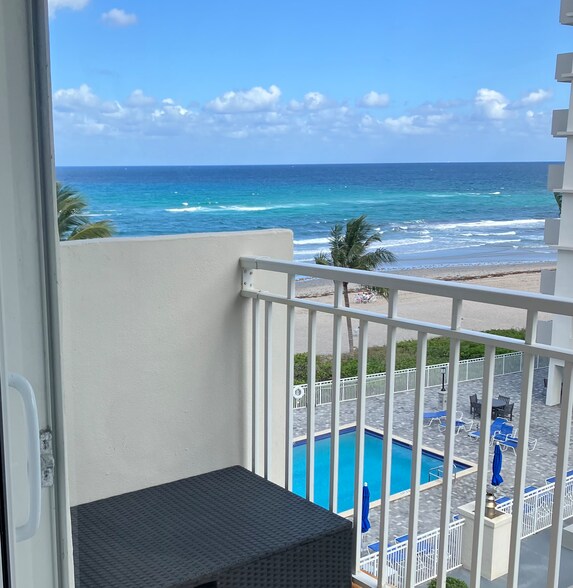 View from Balcony - 3215 S Ocean Blvd