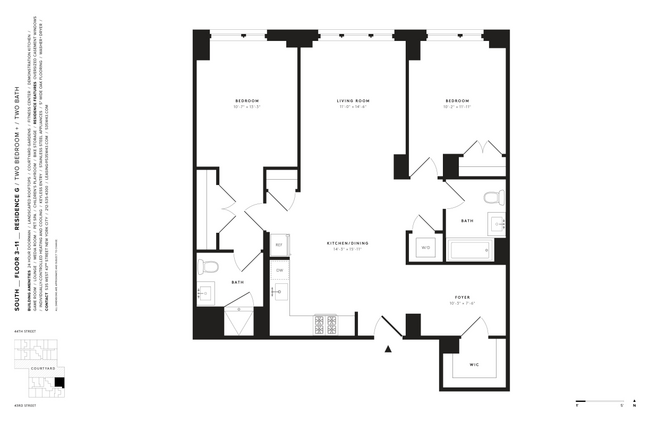 Floorplan - 535 W 43rd Street