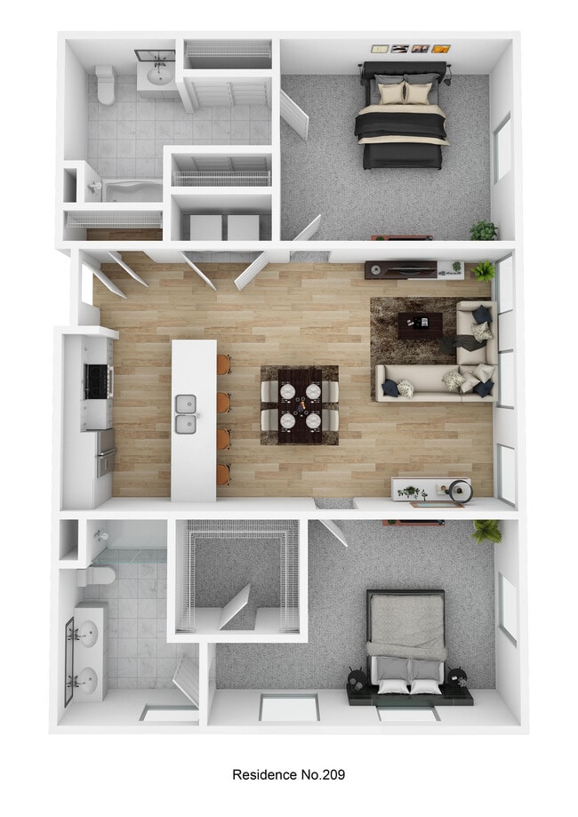 Residence No. 209 - Market and Main-min - Market & Main