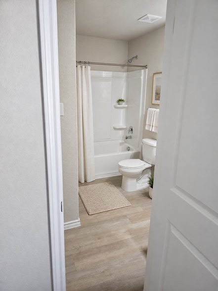 Master Bath: virtually staged - 7239 Converse Ridge Ln