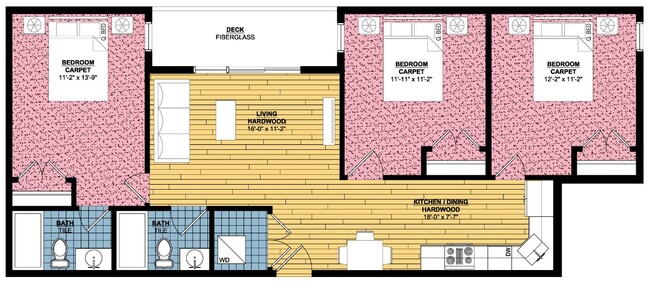 Floorplan - The Residences At 3221