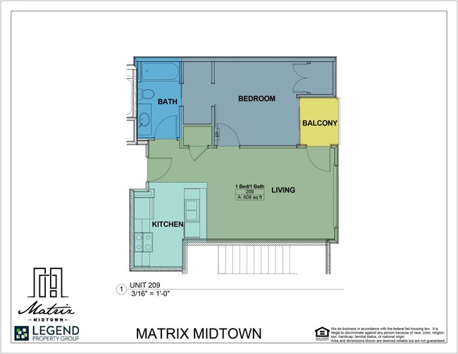 Floorplan - Matrix Midtown