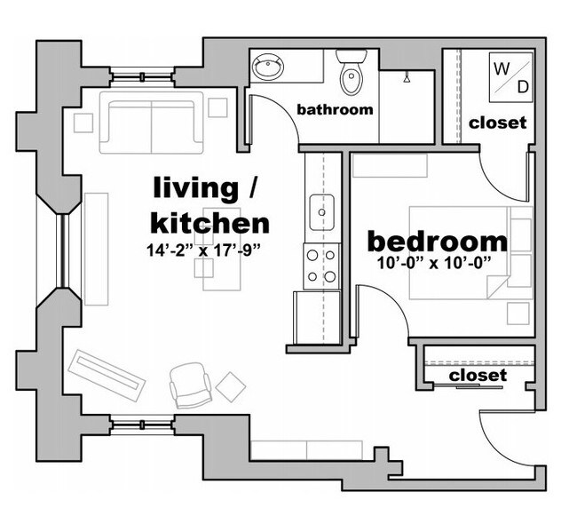 Floorplan - Lofts on Prospect
