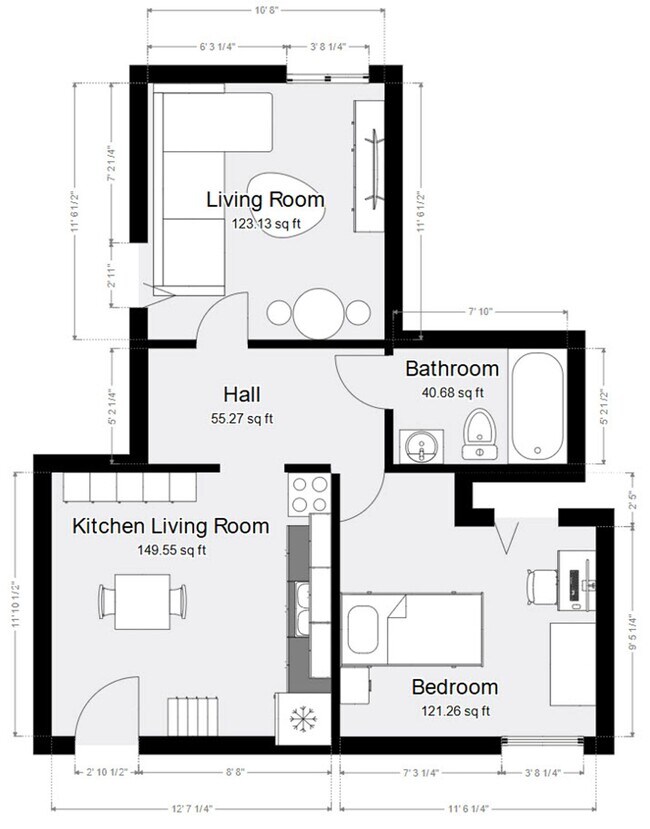 Floorplan - Campus Edge at Slippery Rock