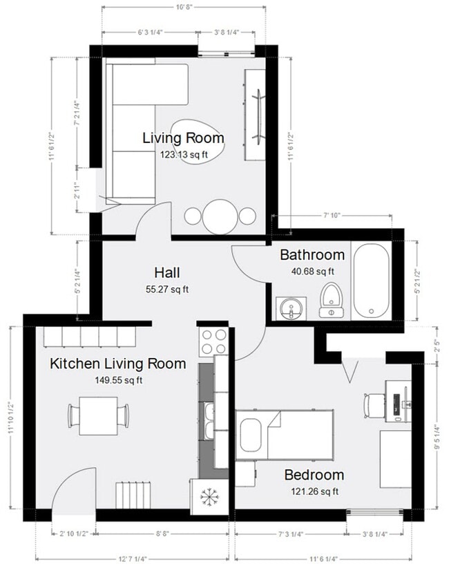 Floorplan - Campus Edge at SRU