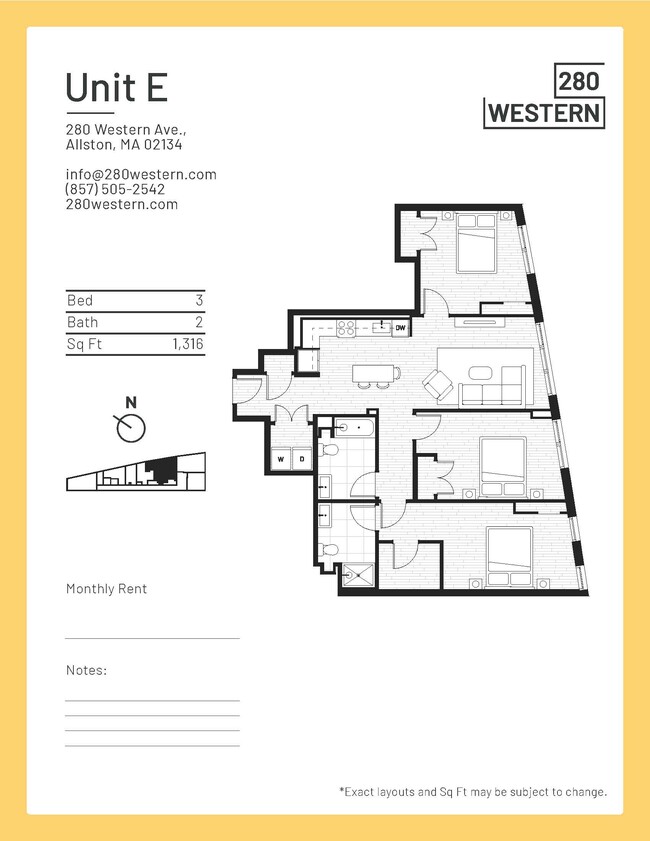 Floorplan - 280 Western