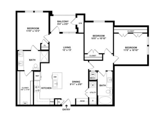 Floorplan - Hartwood at Spring Shadows