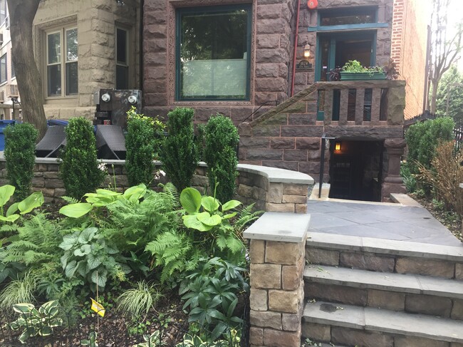 Front of house & patio - 1824 17th St NW