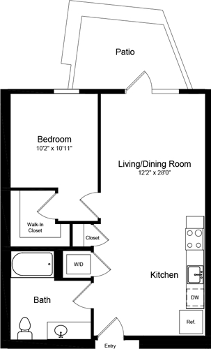 Floorplan - Potrero 1010