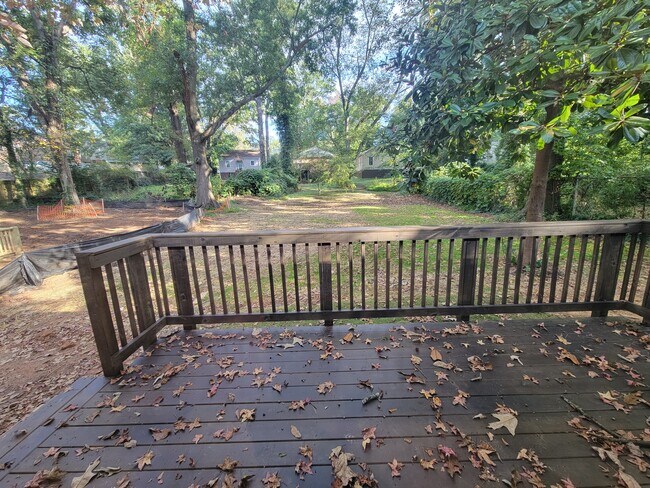 Back Deck off Master - 1131 Montreat Ave SW