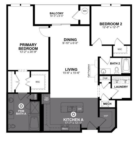 Floorplan - The Gatherings at Twin Creeks