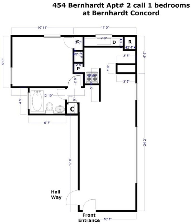 Floorplan - Bernhardt Heights