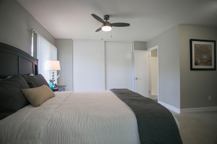 Master Bedroom - The Lindy East & West Apartments