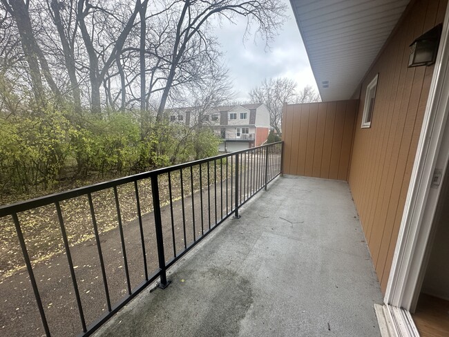 Balcony from the dinning room - 1234 N Gammon Rd